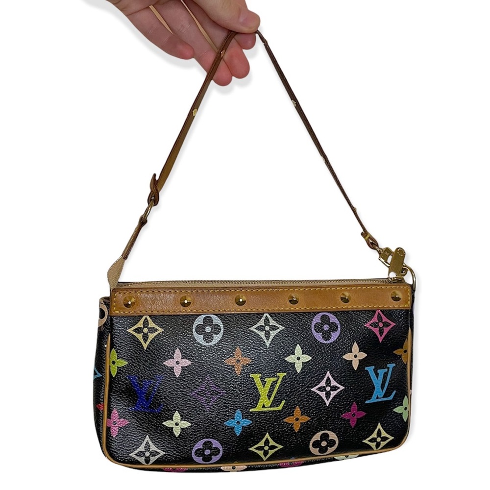 Authentic Louis Vuitton Murakami Pochette